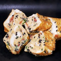 アクセル☆'s cooksnap of when they made お弁当に♡紅えび＆黒ゴマ＆青ネギの卵焼き.