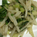 ☆cocoNatsu's cooksnap of when they made 大根の皮とセロリのナンプラー炒め.
