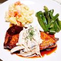 KUMI KUMI's cooksnap of when they made ブリ洋風照り焼き＊秋の豆乳キノコソース＊.