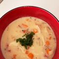 もものすけのまま's cooksnap of when they made ほっくり♪ゆり根のシーフードチャウダー.