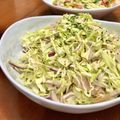 Superlittleboo's cooksnap of when they made キャベツとハムのゴマドレあえ.