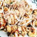 しゅーといづ's cooksnap of when they made 【糖質制限】小麦粉不使用★たこ焼き.