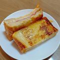 ＊なぁ＊'s cooksnap of when they made 『簡単フレンチトースト』クロックムッシュ.
