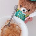nagachan❀'s cooksnap of when they made 切り餅で簡単柔らか～ぃ♥ミルクきな粉もち.