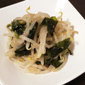ねってぃ＊'s cooksnap of when they made 作り置きサラダもやしとワカメのナムル.