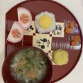 こあ日記's cooksnap of when they made 離乳食中期〜 離乳食でおせち料理.