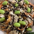 めぇたん☆'s cooksnap of when they made めんつゆで簡単★残り野菜の炒り豆腐.
