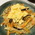 azbjbn's cooksnap of when they made ☆具沢山★簡単焼きビーフン☆.