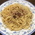 わっふぉい☆'s cooksnap of when they made 鶏ひき肉の和風パスタ.