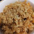kawatomo's cooksnap of when they made 炊飯器でカレーピラフ ルーとツナで簡単.