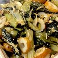 mammy_co's cooksnap of when they made 野沢菜漬けが余ったらコレ★.