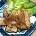 みぃくんのママ's cooksnap of when they made 豚ロース肉で男前なガッツリ生姜焼き♪.