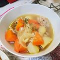 ぱにぱる's cooksnap of when they made 鶏と野菜のスープ.