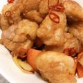 ゆーのすけ23's cooksnap of when they made 甘酢醤油にジュッ！と漬けた鶏から揚げ.