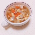 まあまま☆0403's cooksnap of when they made 大根と大豆たっぷりスープ！栄養満点♪.