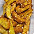 メロメロメロ's cooksnap of when they made 蜂蜜でかんたんタレの大学芋（風）.