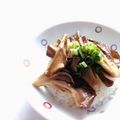 hiroerico's cooksnap of when they made コックリ香る～♪舞茸の蒲焼丼★.
