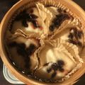 Nikonikoko's cooksnap of when they made ふんわり☆米粉黒豆蒸しパン.