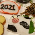 mutsu＊'s cooksnap of when they made 型抜きで簡単！キャラ弁☆牛さん弁当♪.