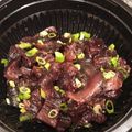 ねおみ's cooksnap of when they made マグロの血合いで作るユッケ風.