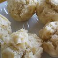こーちゃん☆ミ's cooksnap of when they made 離乳食☆卵なし バナナ蒸しパン.