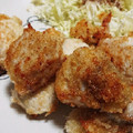 cuptea's cooksnap of when they made 簡単♪ひとくちチキンかつ.