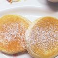 ほあちん's cooksnap of when they made 卵1つでシュワシュワパンケーキ3枚.