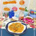 sakuraロゼット's cooksnap of when they made バターを使ったナポリタン(〝⌒∇⌒〝).