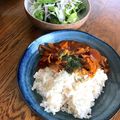 イシポン's cooksnap of when they made 大根とキノコと豚肉☆超簡単ハヤシルー煮☆.
