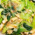 プチシュ's cooksnap of when they made 青梗菜の梅なめたけ和え.