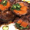 ねおみ's cooksnap of when they made お弁当やおせちの一品に！三色牛肉巻き.
