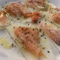 むちmuchiko's cooksnap of when they made コールラビとスモークサーモンカルパッチョ.
