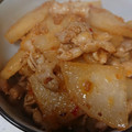 シルク０２２７'s cooksnap of when they made 大根と豚バラの蒸し炒め.