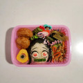 あゆにゃん★'s cooksnap of when they made 鬼滅の刃 禰豆子(ねずこ)のキャラ弁.