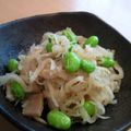 poya's cooksnap of when they made 切り干し大根の蒸し炒め.