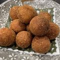 slow☆life's cooksnap of when they made サクサクチーズボール.