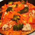 chokopuu's cooksnap of when they made トマトジュースで作るパエリア＊.