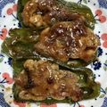 mimmy5's cooksnap of when they made 豚こまで簡単！ピーマンの肉詰め.