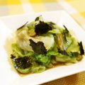 アイリッシュショコラ's cooksnap of when they made レンジｄｅレタス温サラダ.