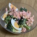 kokomama＊'s cooksnap of when they made 簡単☆鮭とブロッコリーとゆで卵のサラダ.
