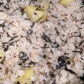 83o's cooksnap of when they made さつまいもとひじきの炊き込みご飯.