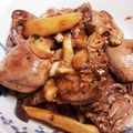 erinippi's cooksnap of when they made 若鶏のこころ黒胡椒炒め.