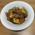 ayakyu83's cooksnap of when they made 【混ぜるだけ】マグロとアボカドのユッケ.