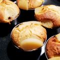 chiiiii's cooksnap of when they made 桃と紅茶カスタードのマフィン☆.
