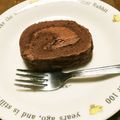 くろまち_'s cooksnap of when they made しっとり♪ふわふわチョコロールケーキ.