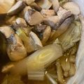 happyakubi's cooksnap of when they made 鰤しゃぶならぬ！ﾊﾏﾁしゃぶ♡海鮮鍋出汁.