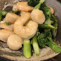 ぷちおじさん's cooksnap of when they made ぷりっぷり【海老と生ホタテの中華炒め】塩.