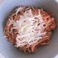 クック64CFGU☆'s cooksnap of when they made 味噌トマトパスタ.