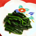 小米3HRW7☆'s cooksnap of when they made ほうれん草の中華和え.