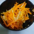 Megumi's cooksnap of when they made 常備菜20☆レンジで簡単！無限人参♪.
